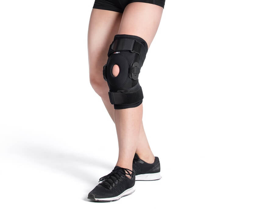 Orteza kolana z zawiasami i zegarem MSUPPORT