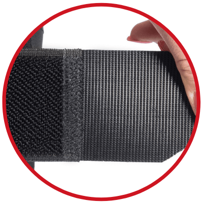 Orteza kolana z regulowanym zapięciem na rzepy micro-velcro