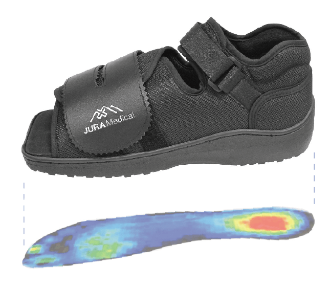 But po operacji stopy odciążający przodostopie JURA MEDICAL